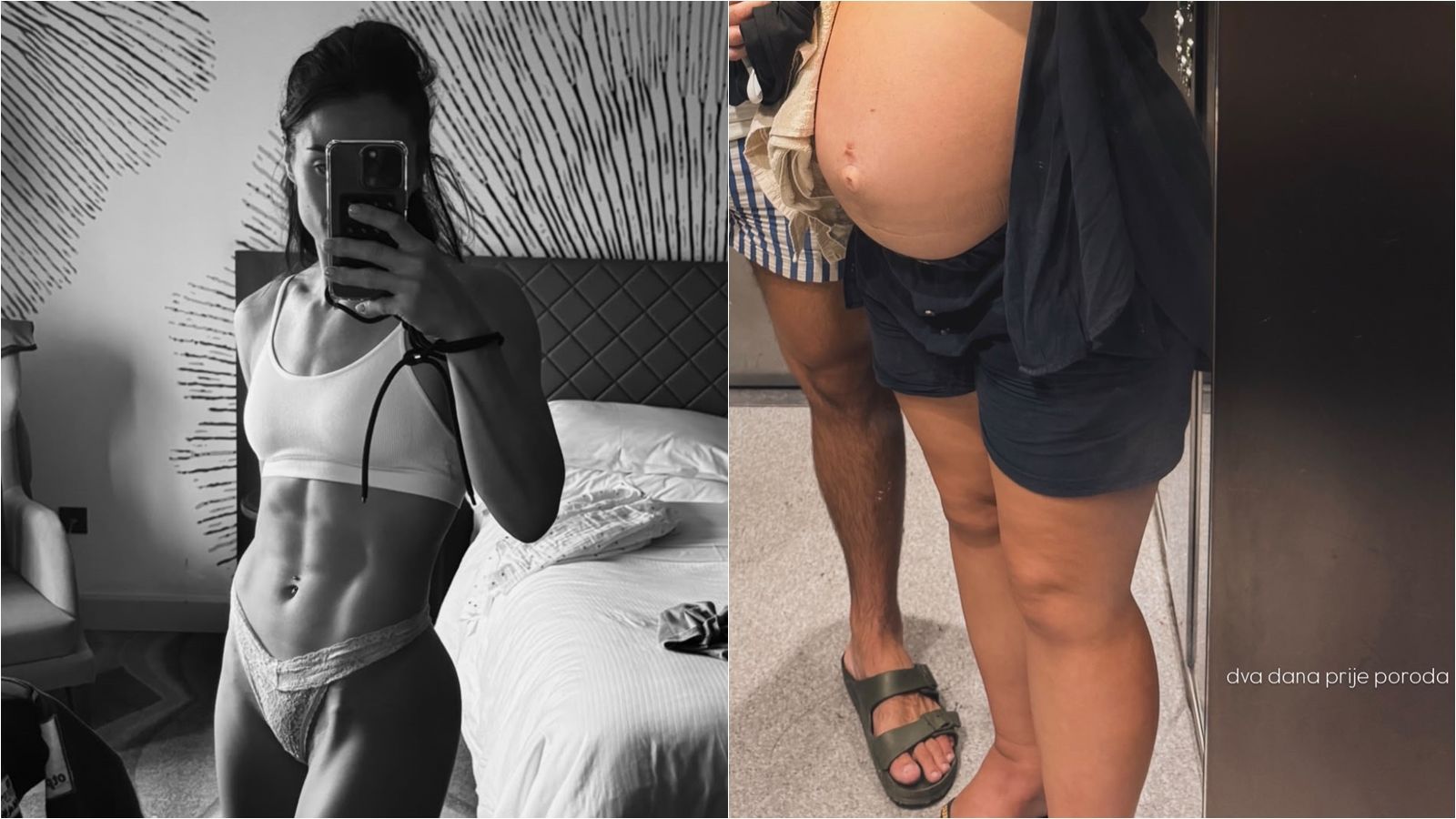 FOTO Splitska zlatna olimpijka pokazala tijelo prije trudnoće i nakon poroda: 'Ne osjećam da se moram vratiti bilo gdje'