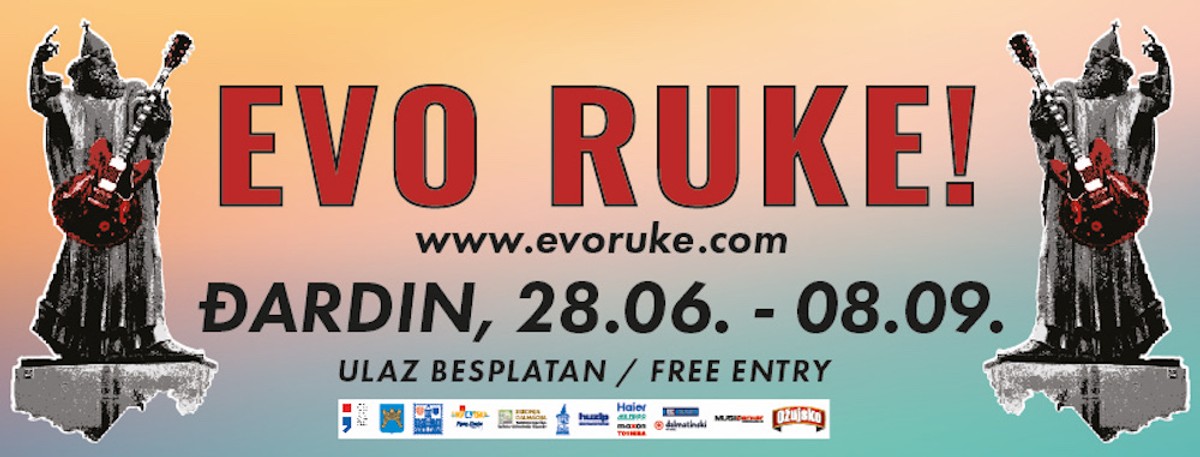 Evo RUKE! počinje večeras u Đardinu, čekaju nas dva mjeseca koncerata