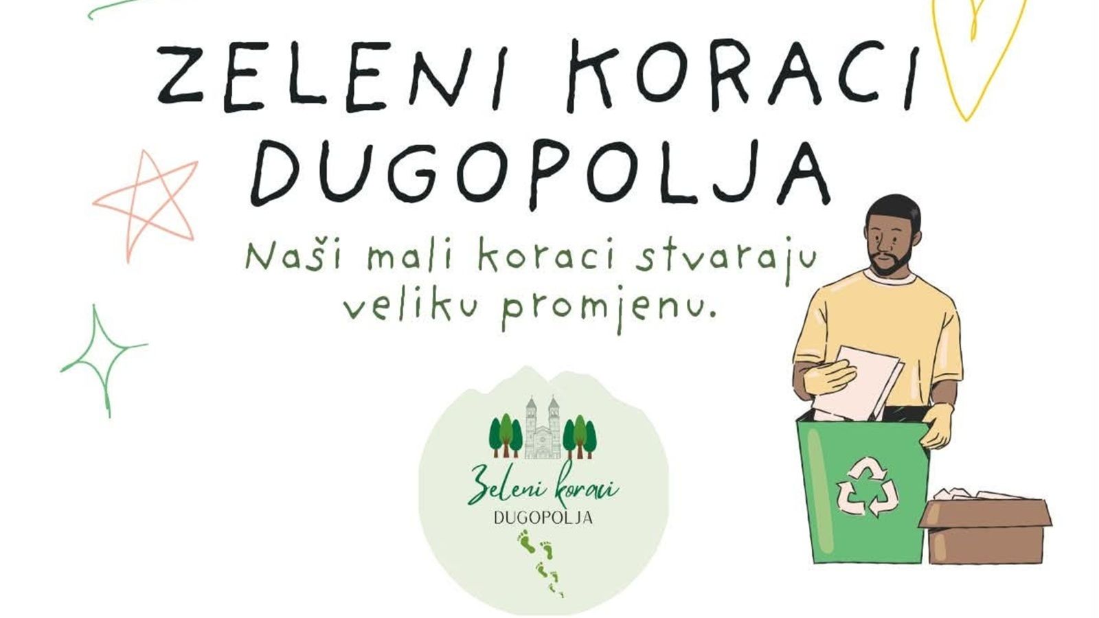 Izložba dječjih radova u sklopu projekta 'Zeleni koraci Dugopolja'