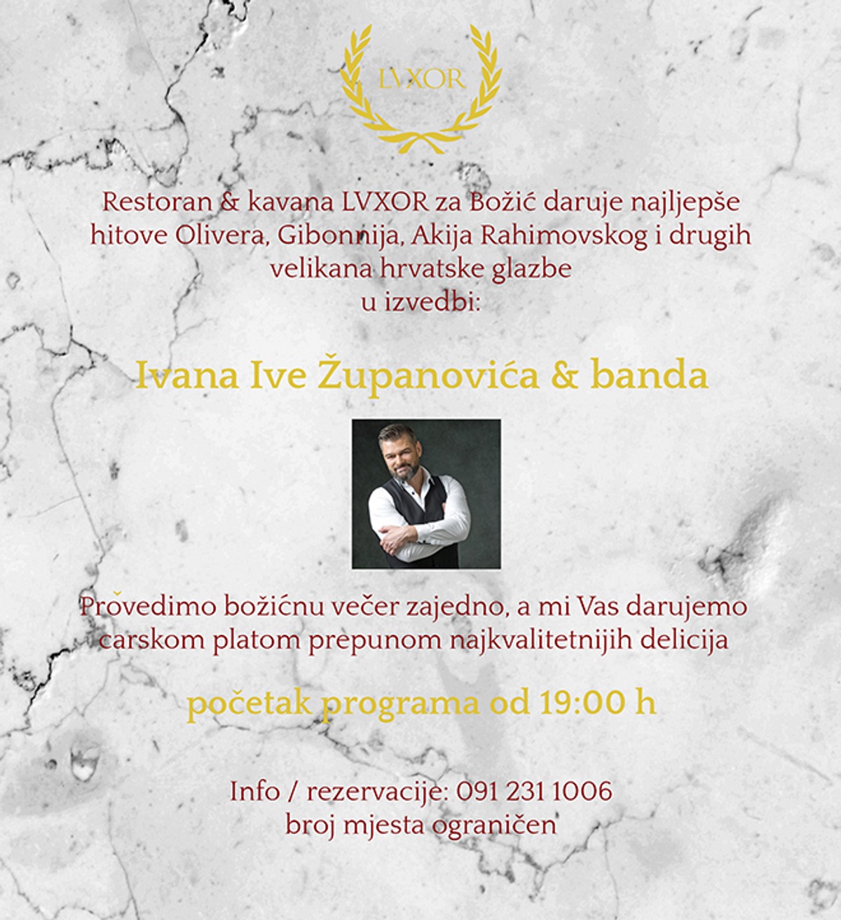 Restoran & kavana Lvxor daruje svoje sugrađane i sugrađanke za Božić ove subote...