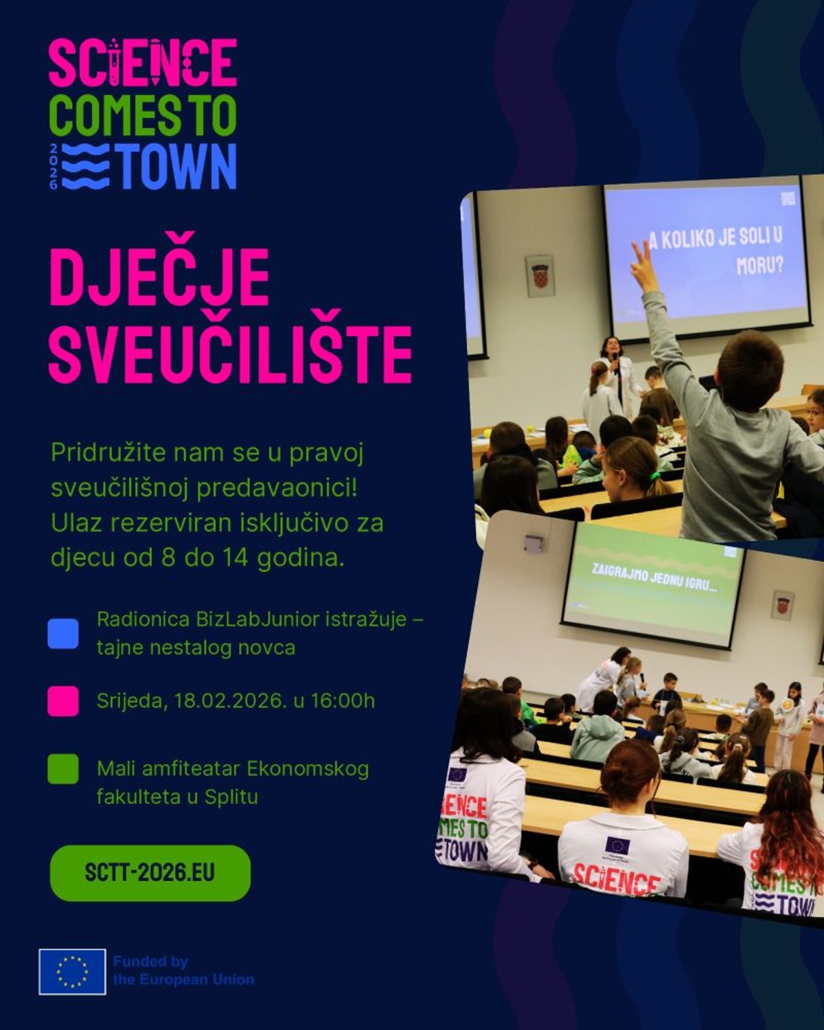 FINANCIJSKO OPISMENJAVANJE Drugo izdanje Dječjeg sveučilišta posvećeno 'tajnama nestalog novca'