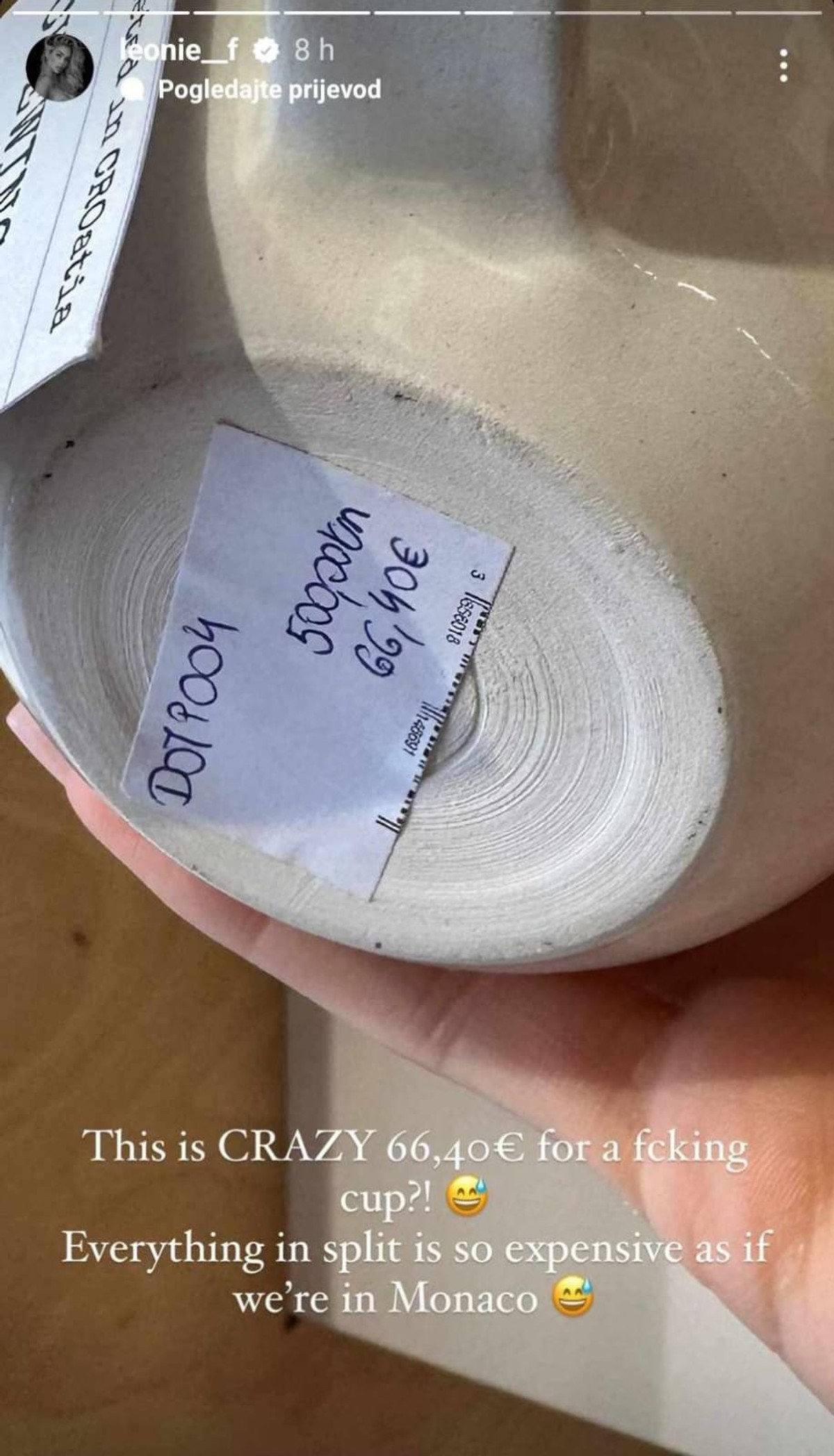 DAJAKUOVA DJEVOJKA ZGROŽENA 'Kao da smo u Monaku!'