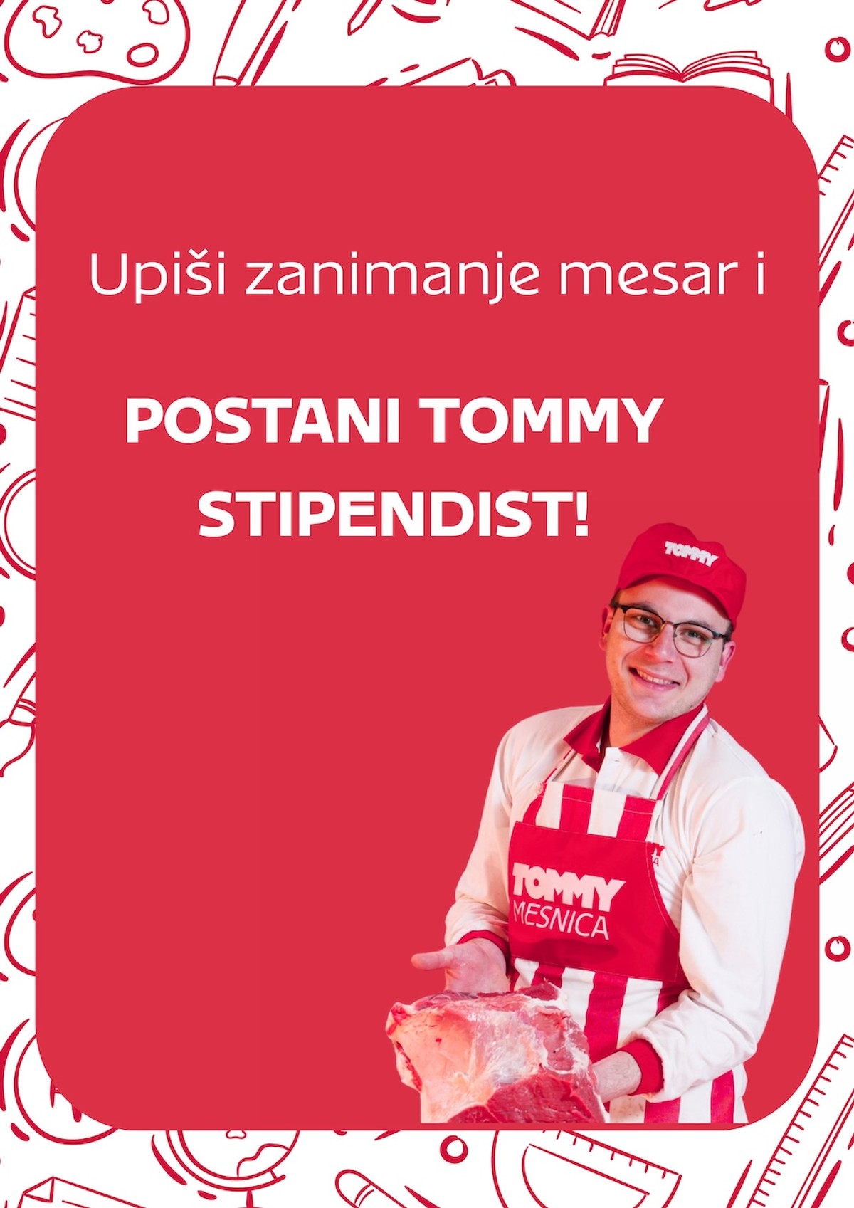 Tommy nastavlja s programom stipendiranja za mesare i u školskoj godini 2025./2026.