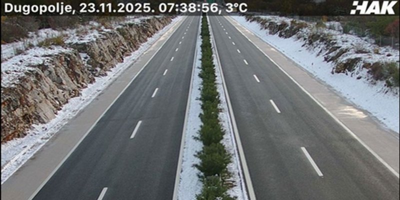 HAK: U Dalmatinskoj zagori još uvijek na snazi zimski uvjeti