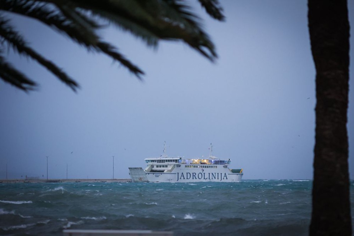 Jako jugo u Splitu | foto: Nikola Brboleža