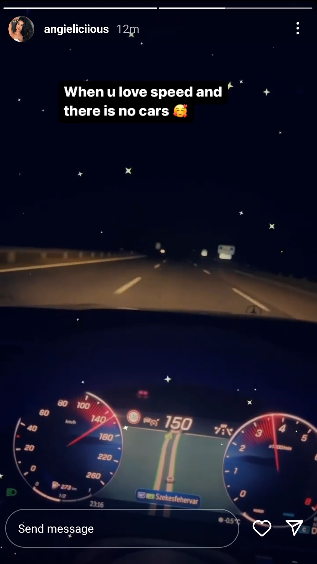 VJETAR NA CESTI Fatalnoj Sinjanki ne smeta nevrijeme, 'opalila' po gasu