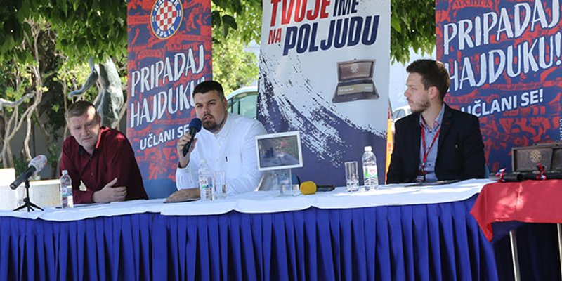 NAŠ HAJDUK: Na jednoj od prvih domaćih utakmica nam je želja službeno otvoriti park, napraviti veliku ceremoniju