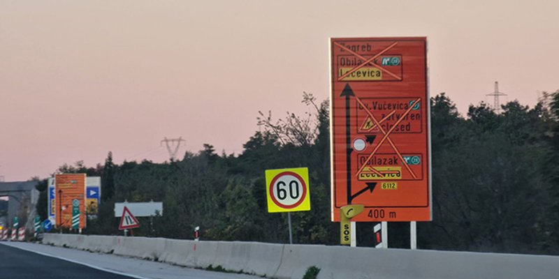 KRAJ DUGOPOLJA Znakovi bez smisla u režiji Hrvatskih autocesta