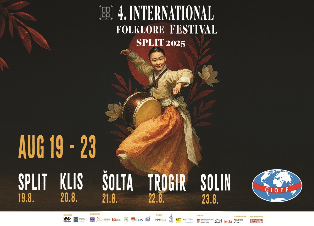 4. CIOFF međunarodni folklorni spektakl osvaja Split i Dalmaciju