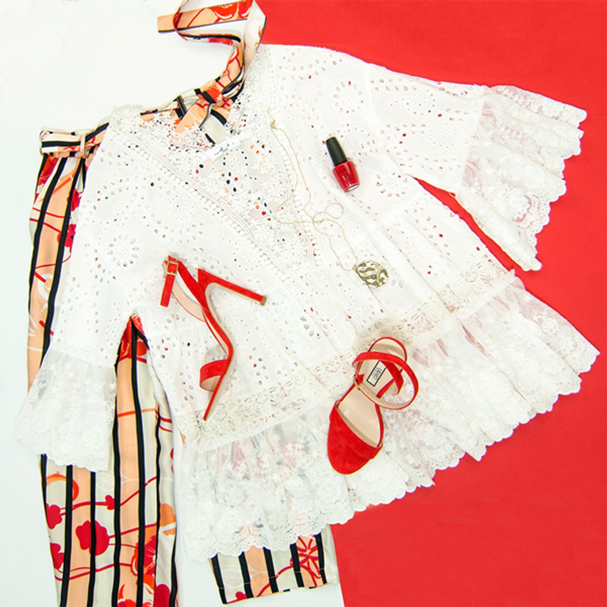 JOKER FASHION PORTFOLIO: Bijela bluza - boho klasik s maštovitim detaljima