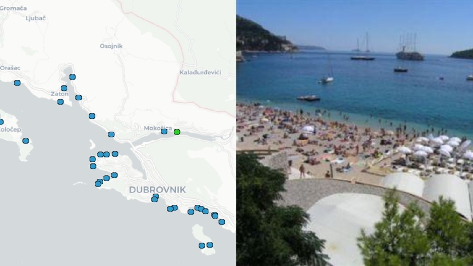 Donosimo rezultati prvog ispitivanja kakvoće mora na jugu Dalmacije
