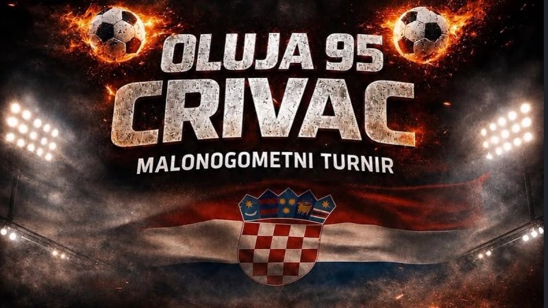 Crivac ponovno postaje središte malog nogometa: Počinje turnir 'Oluja 95'