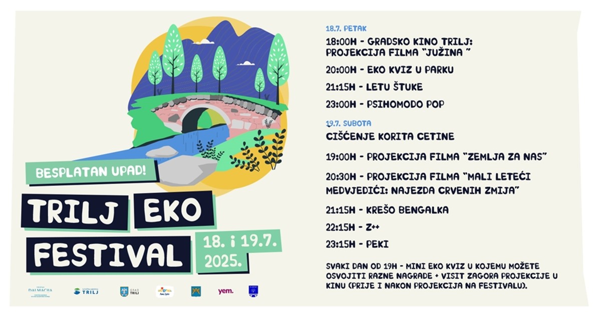 Trilj Eko Festival započinje sutra - otvara ga film Južina