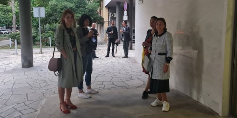 PROTIV COVID POTVRDA Djelatnici Centra za socijalnu skrb i danas pred zgradom: 'Ne znamo što dalje, svak će odlučiti za sebe'