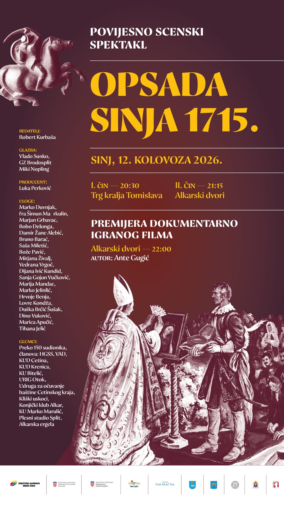 Opsada Sinja 1715. - 20 godina scenskog prikaza povijesti, vjere i zajedništva