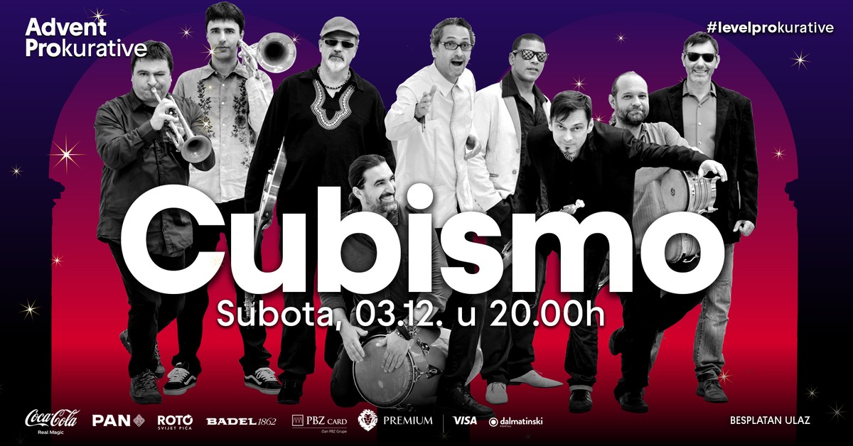 Hrvatska vs Belgija, besplatni koncerti Mjesnog odbora i Cubisma - donosimo vam program na Prokurativama do nedjelje