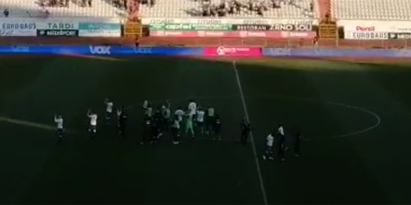 VIDEO Pogledajte slavlje nakon Hajdukove pobjede