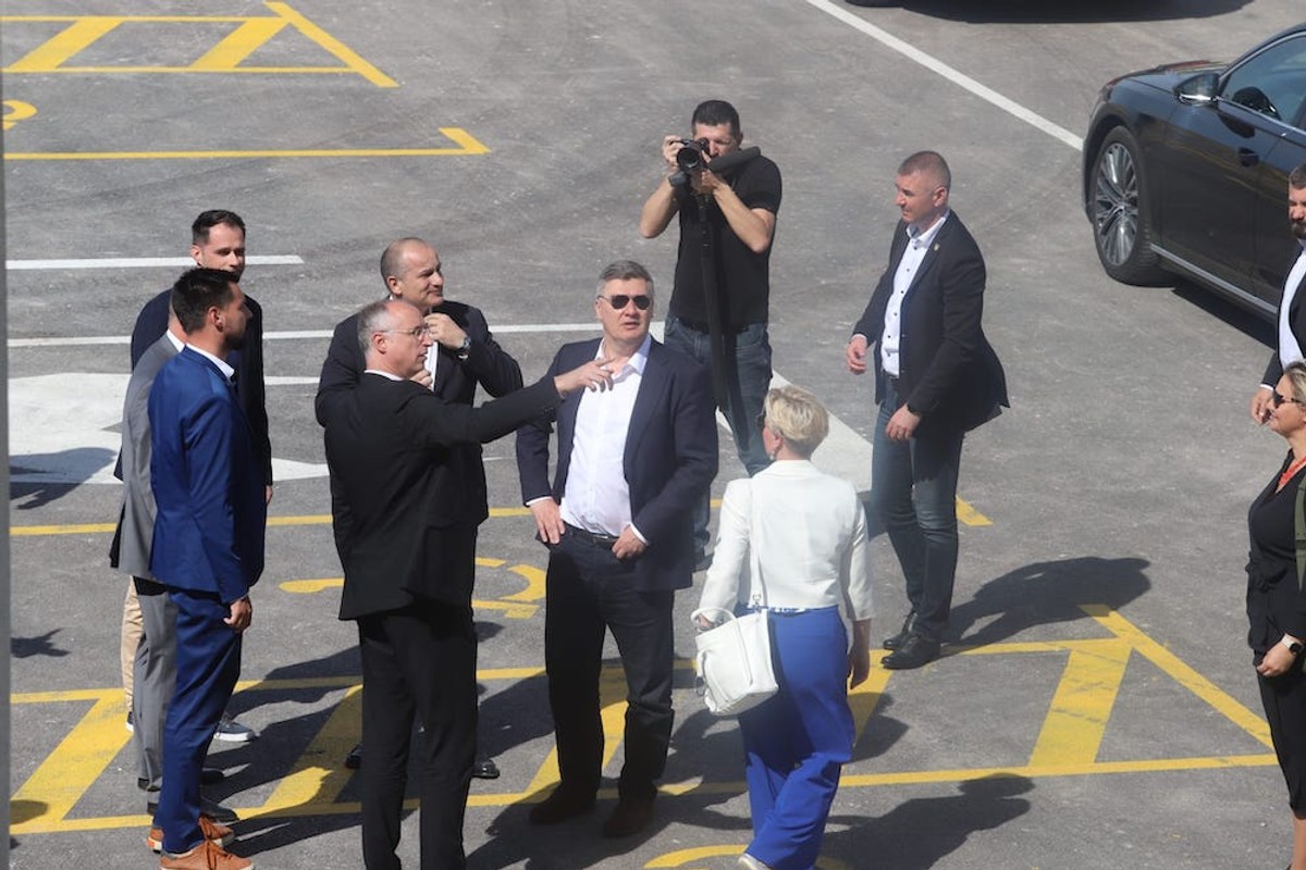 Milanović u obilasku Tehnološkog parka | foto: Veljko Martinović