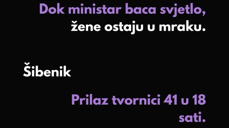 PRIDRUŽI SE Šibenik obilježava Nacionalni dan borbe protiv nasilja nad ženama