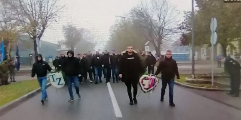 VJEČNO PRIJATELJSTVO: Torcida i Tornado zajedno na mimohodu u Vukovaru
