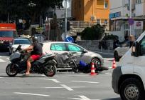 Sudar motocikla i auta na 'crnom raskrižju' u Splitu