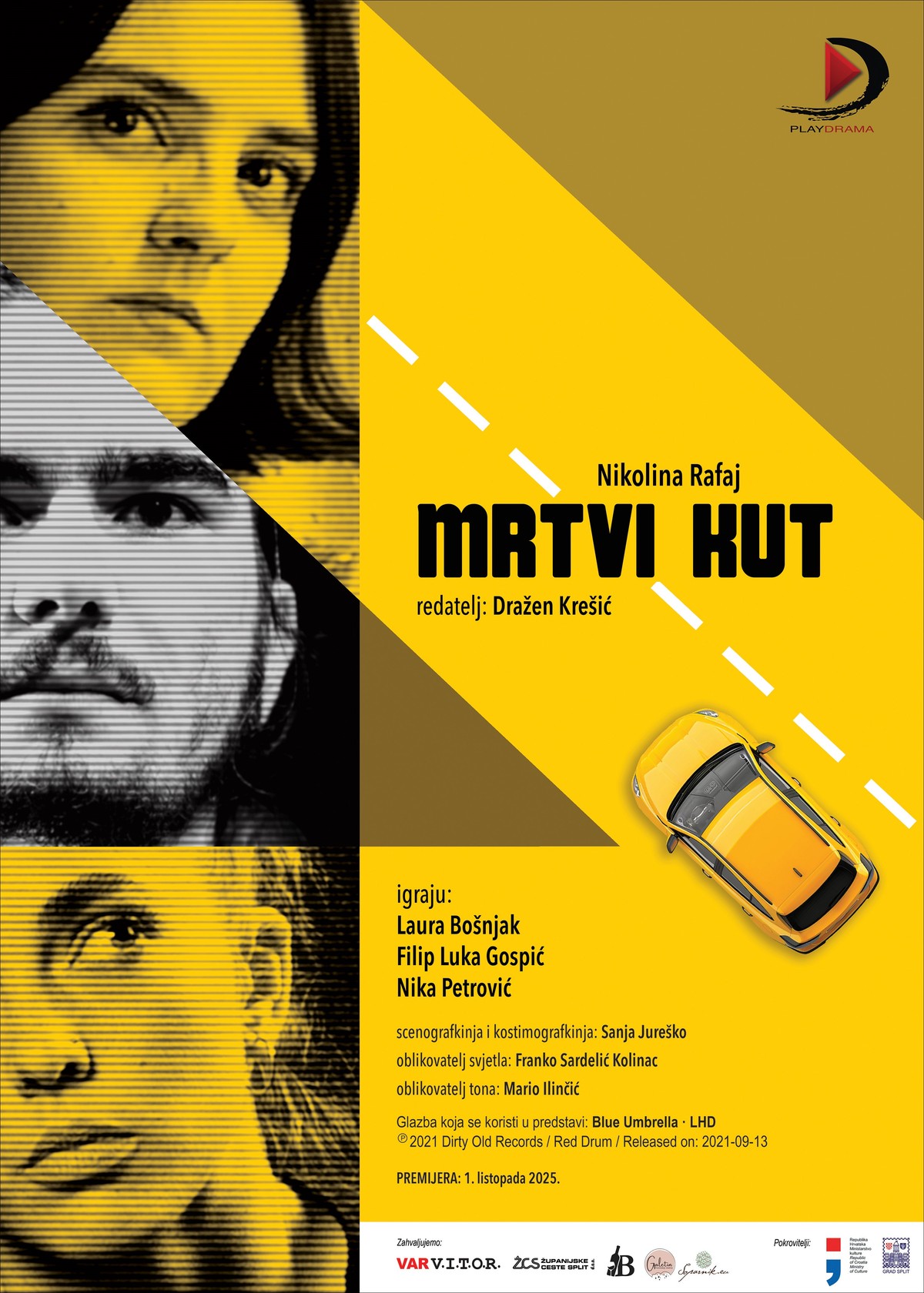 Predstava 'Mrtvi kut' u Kantunu kulture u Trogiru