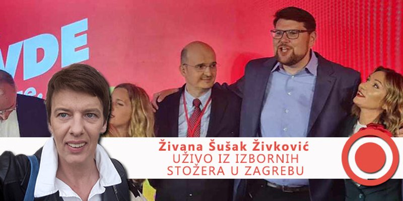 Veselje u stožeru Rijeka pravde nakon dolaska Grbina: 'Pred nama su razgovori koji će dovesti do promjene'