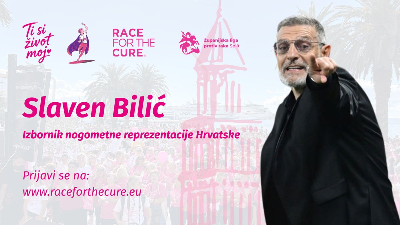 SLAVEN BILIĆ PODRŽAO RACE FOR THE CURE 'Potrčite, prošetajte ili samo zaplješćite'