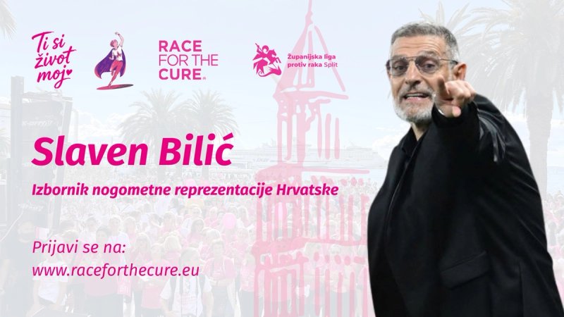 SLAVEN BILIĆ PODRŽAO RACE FOR THE CURE 'Potrčite, prošetajte ili samo zaplješćite'