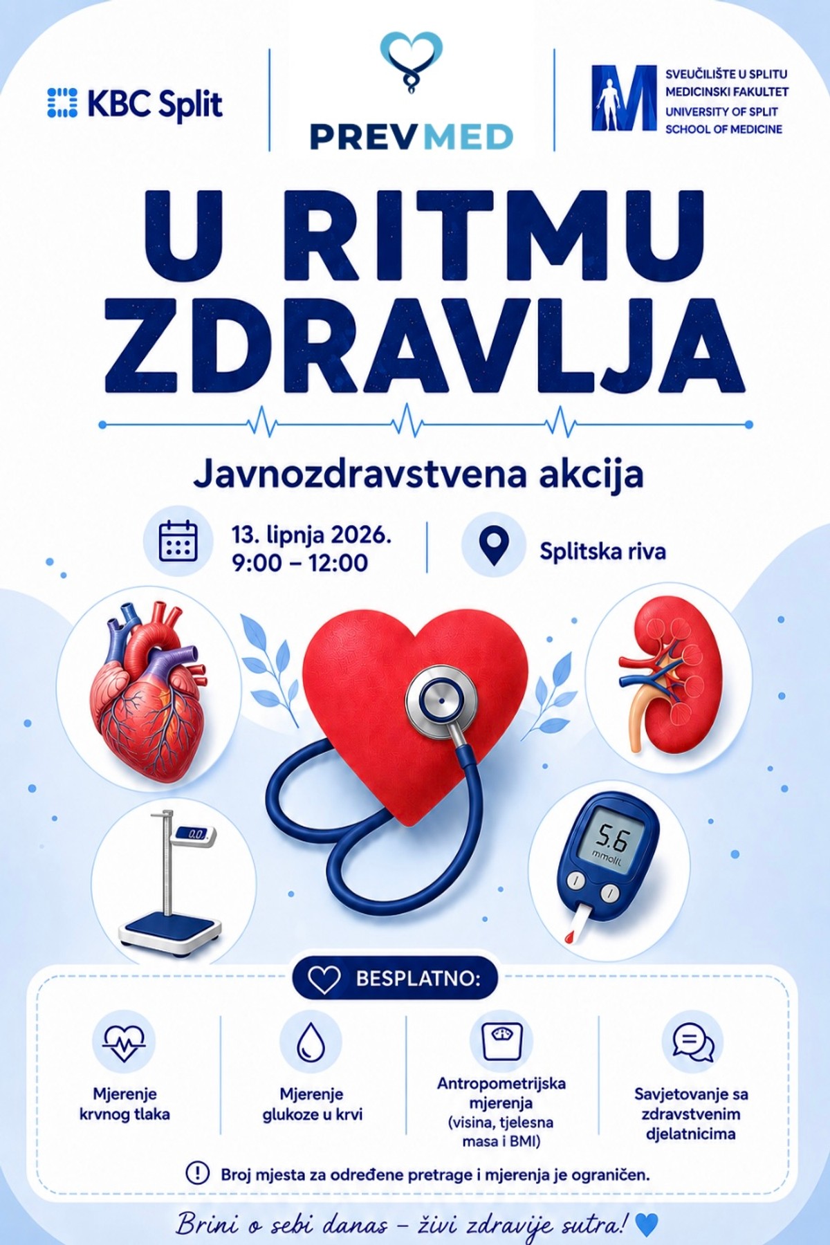 'U ritmu zdravlja' na splitskoj Rivi