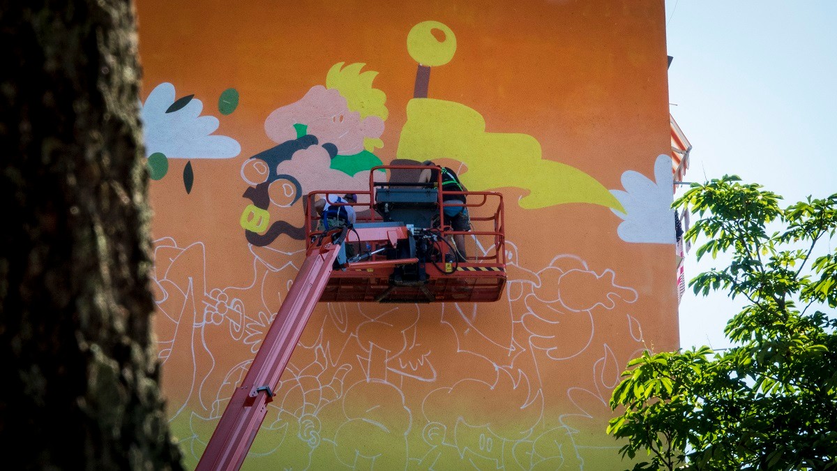 Mural | Foto: Graffiti Na Gradele