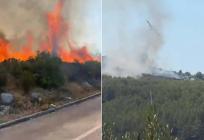 VIDEO Planula makija na Hvaru: Pogledajte vatrogasce u akciji