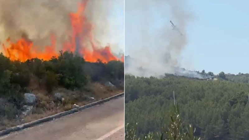 VIDEO Planula makija na Hvaru: Pogledajte vatrogasce u akciji