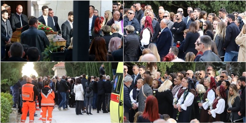 FOTOGALERIJA Posljednji ispraćaj Antonije Žegarac u Kaštelima