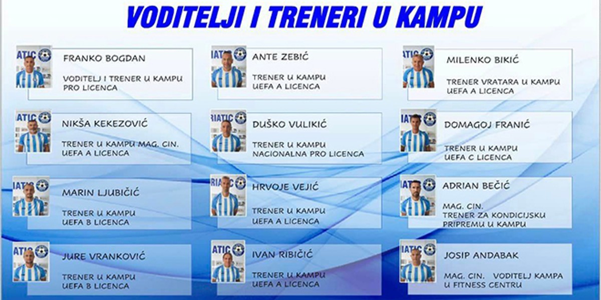 LJETNI KAMP ADRIATICA: Priključite se treninzima, prijave su u tijeku!