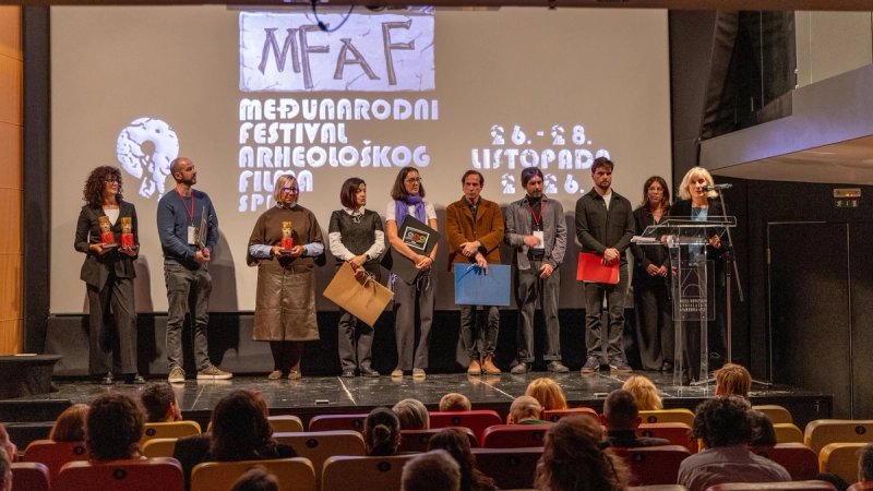 FOTO Ovo su laureati 9. Međunarodnog festivala arheološkog filma u Splitu