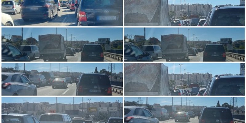 VIDEO: KRŠ NA ULAZU U SPLIT Prometna u prometnoj