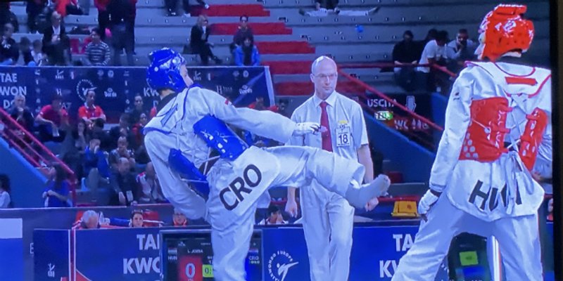 Lovre Brečić seniorski viceprvak Europe u taekwondou