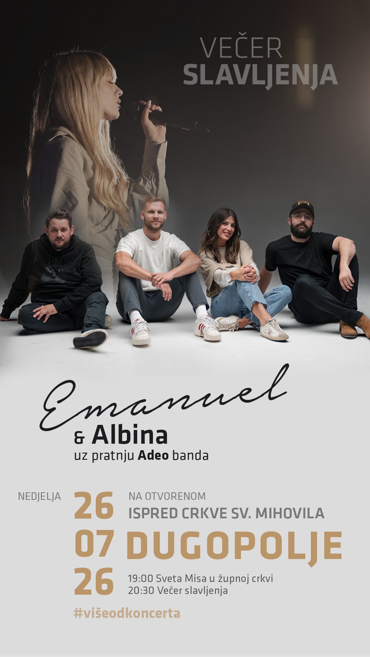 Molitveni koncert u župnoj crkvi u Dugopolju