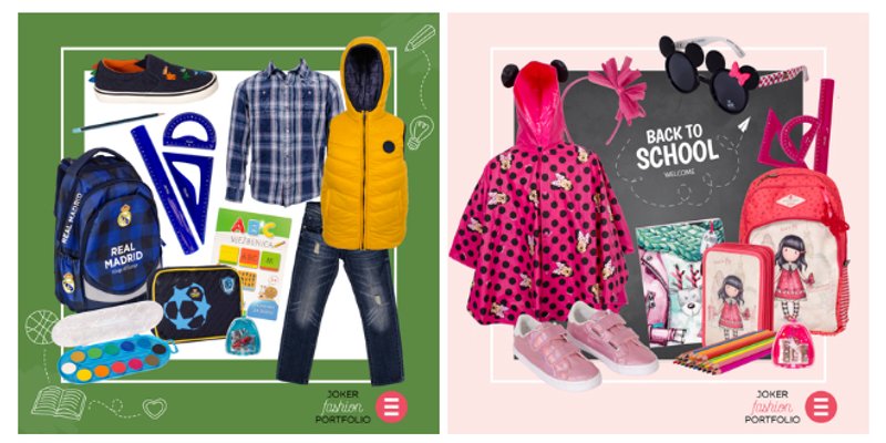 JOKER FASHION PORTFOLIO: Uz povratak u škole, provjerite korisne prijedloge za vaše male školarce!