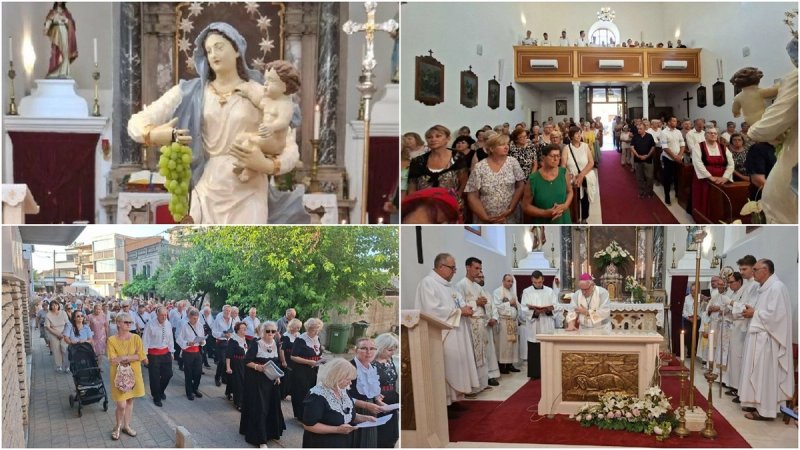 FOTO Pirovac svečano proslavio svoju nebesku zaštitnicu, svetkovinu Gospe od Karmela