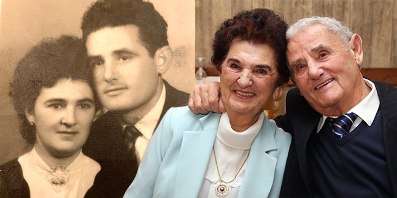 DIJAMANTNI PIR Jure i Sjeverka proslavili su 60 godina braka, a još balote skupa igraju!