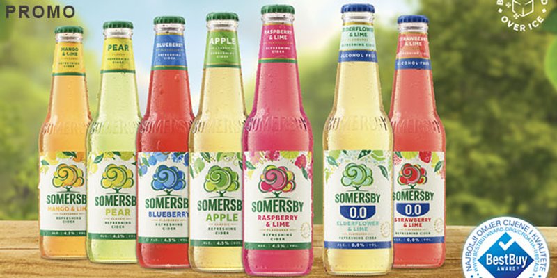 Somersby osvojio Best Buy Award za 2024./2025. godinu u kategoriji 'Cider'