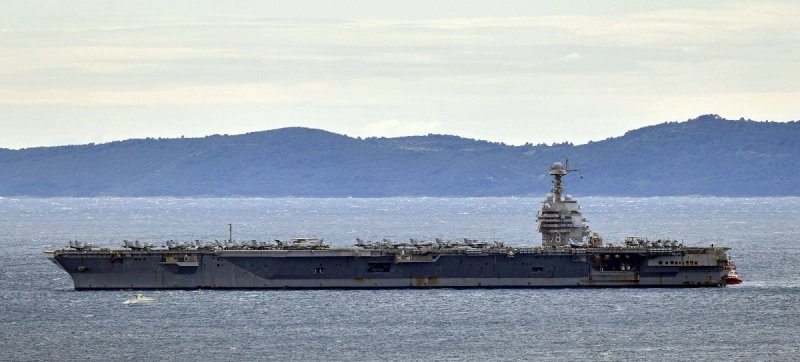 'NA VALOVIMA IMPERIJALIZMA' Socijalistička radnička partija kritizira posjet američkog nosača zrakoplova Splitu