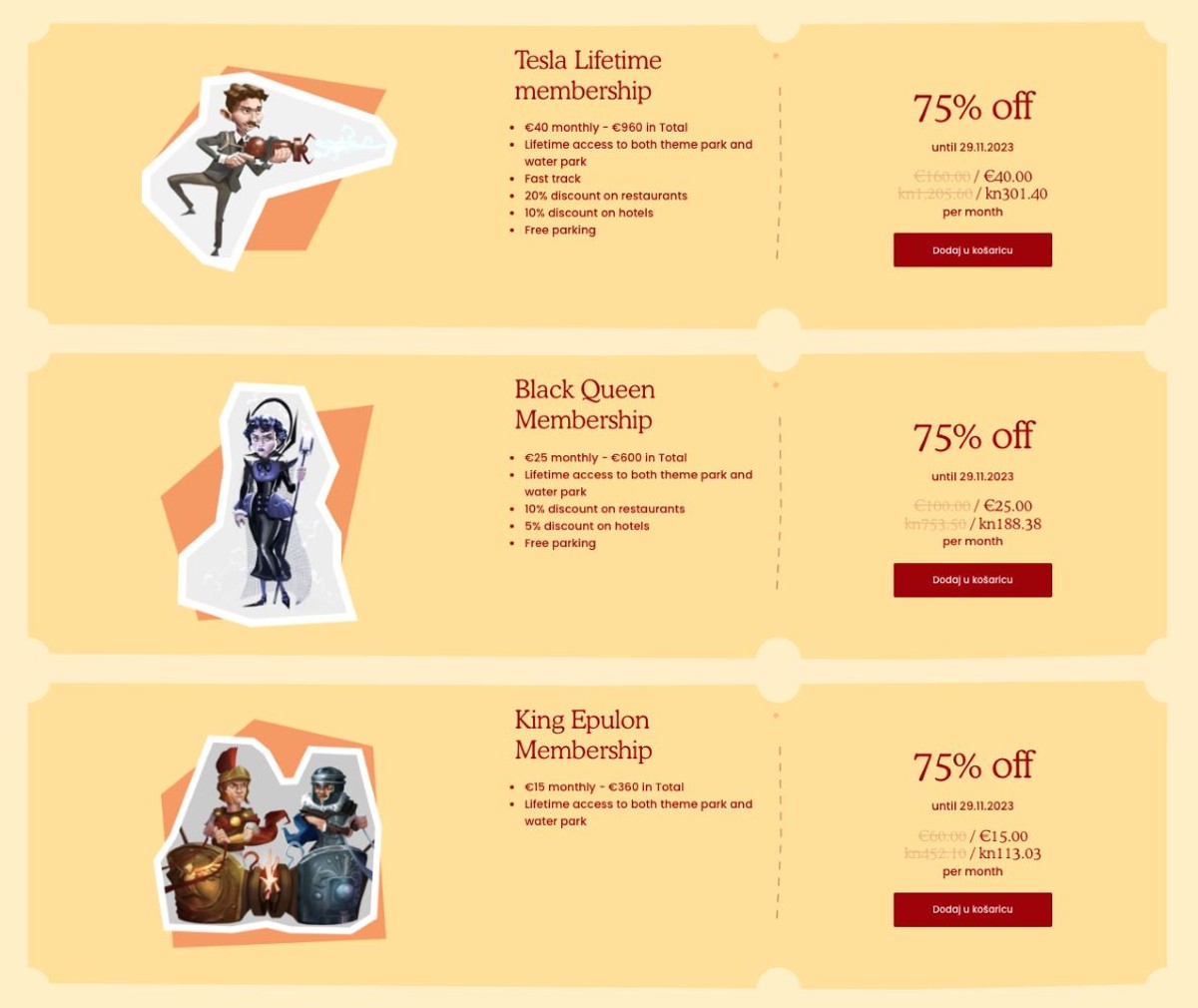 Legendland se otvara 2027., već vlada pomama za 'doživotnim' ulaznicama