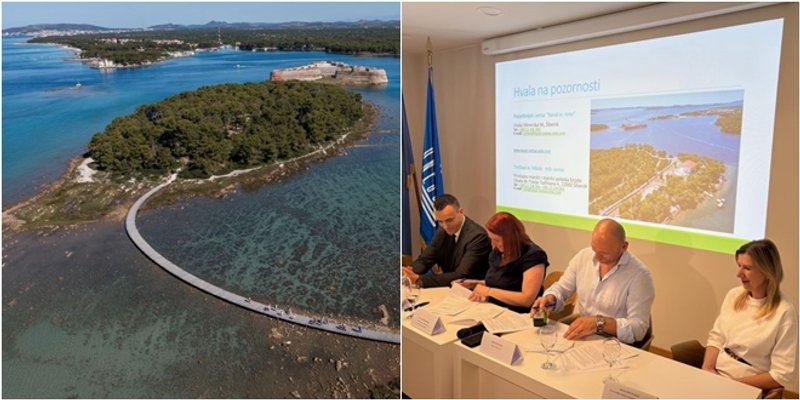 Otok Školjić kreće u novu fazu razvoja: Potpisan Ugovor za izradu projektne dokumentacije