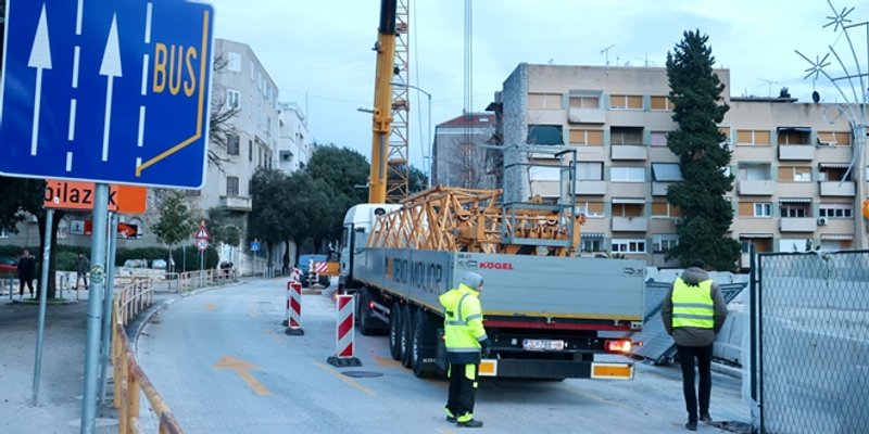 DANAS OD 13 SATI Normalizacija prometa u Vukovarskoj ulici