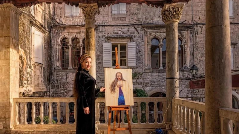 Trogirska umjetnica s berlinskom adresom predstavlja intiman ciklus: 'Trogir nosim u sebi'
