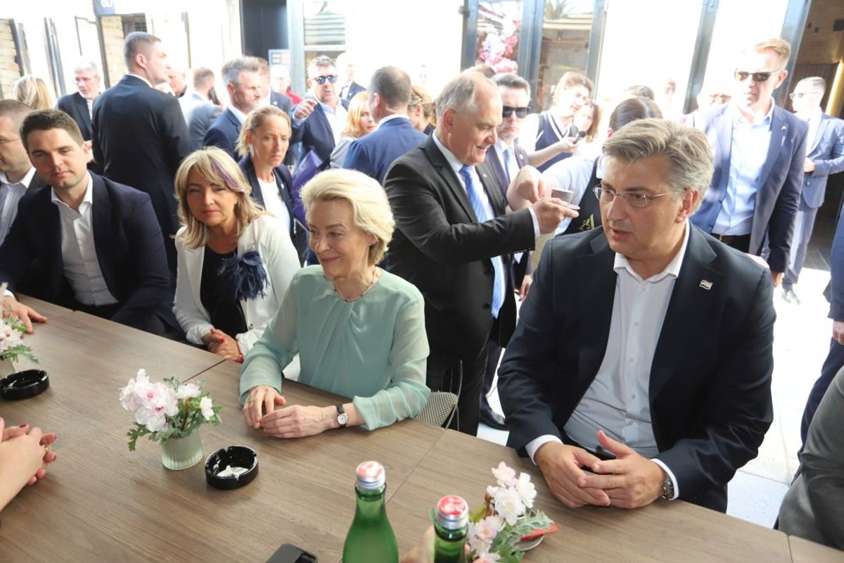 Plenković u Splitu | foto: Veljko Martinović