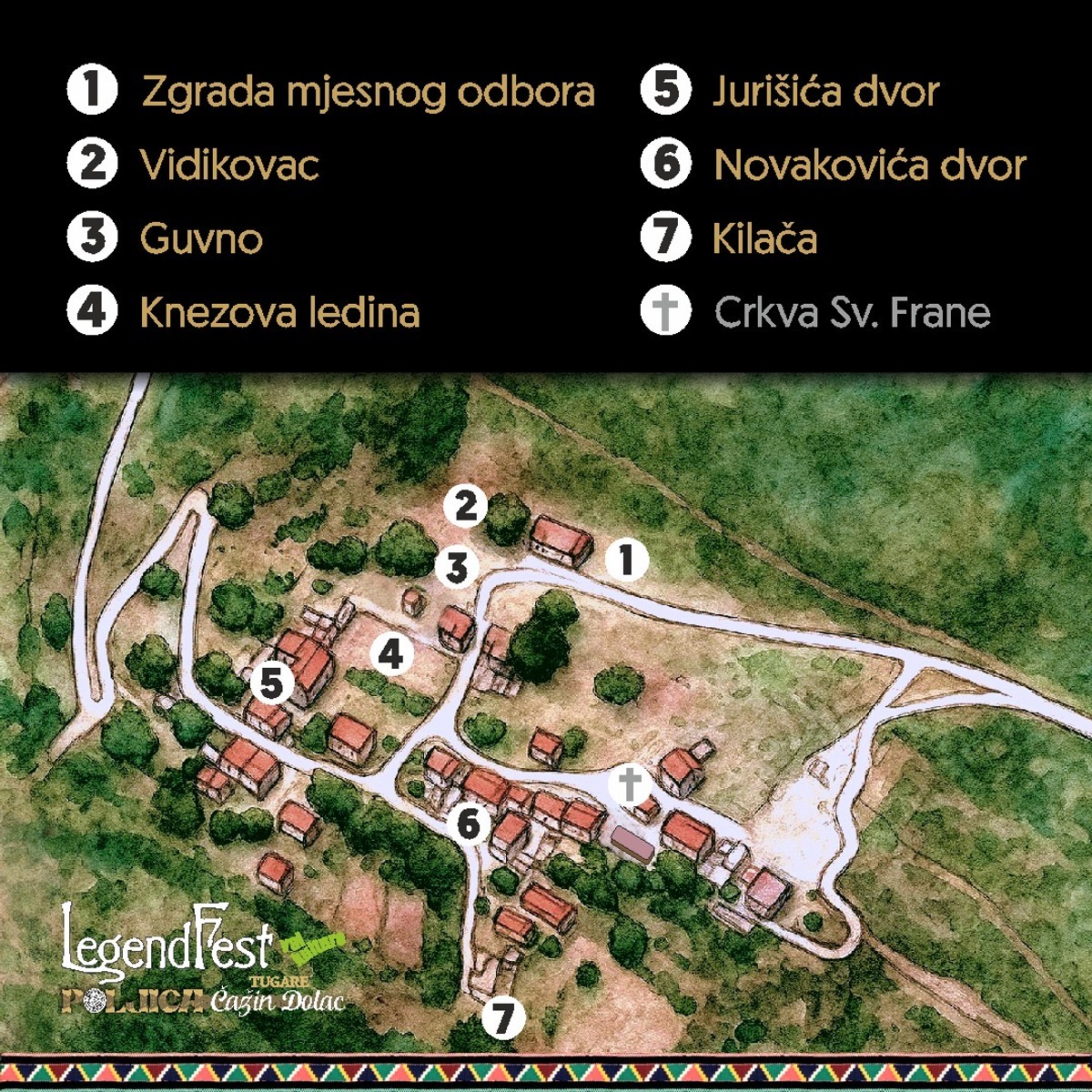 LegendFest Poljica 2025: Festival narodnih predaja u Čažin Docu uz predavanja, koncerte, radionice i viteške dvoboje